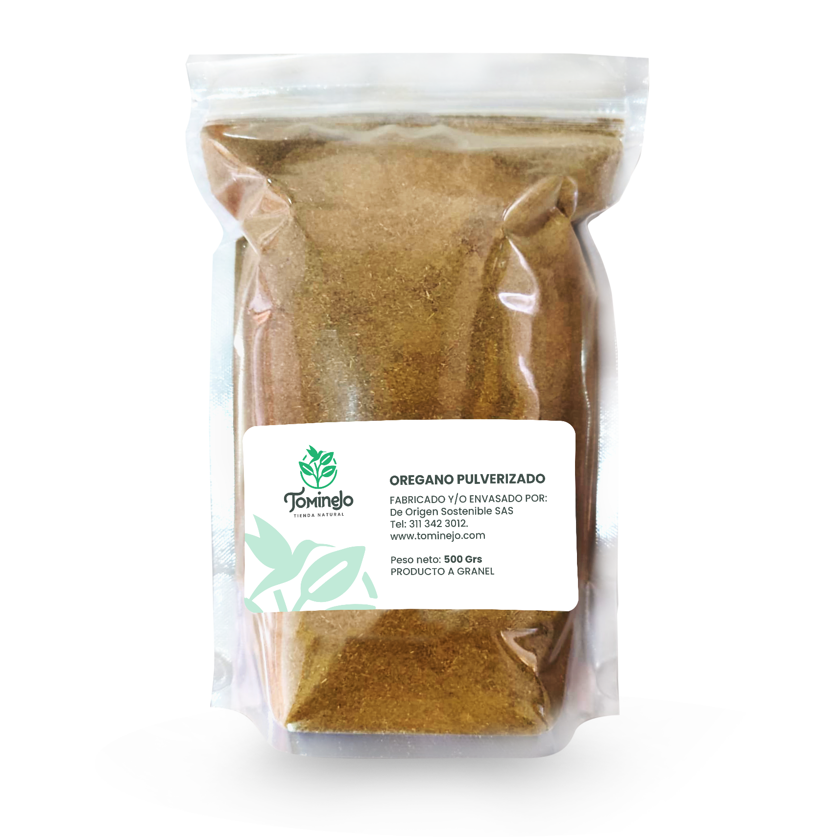 Orégano Pulverizado x 500g